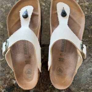 Birkenstock White Sandals